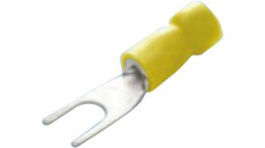 RND 465-00664 [100 шт], Spade Terminal, Yellow, 9 mm, RND Connect