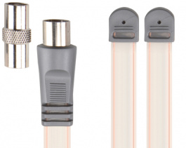 BFM009, FM dipole aerial kit Coax plug - coax plug m - m, Bandridge