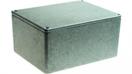 RND 455-00042, Metal enclosure grey 121 x 95 x 61 mm Die cast aluminium IP 54, RND Components