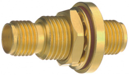 32K101-KH0L5, Straight Adapter, SMA Socket - SMA Socket, 50Ohm, Rosenberger connectors