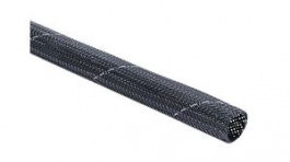 HEGPETFR12-PET-BK, Cable Sleeving 11 ... 17mm Polyester Black / White, HellermannTyton