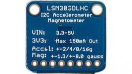 1120, Triple-Axis Accelerometer+Magnetometer Board LSM303, IC, 5V, ADAFRUIT