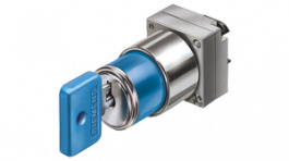 3SB3500-3AG01, Key Switch 0-I, Lock O.M.R., Latching function, Siemens