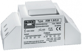AIM 3,2/1,6, Autotransformer 360 VA, BLOCK