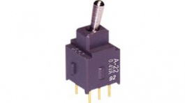 A22JP, Subminiature Toggle Switch ON-ON 2CO, NKK Switches (NIKKAI, Nihon)