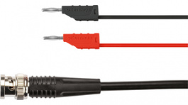 KO 8162 / RG58 / 0.5 / 50 / SW, BNC Adapter Lead 50 cm black, Schutzinger