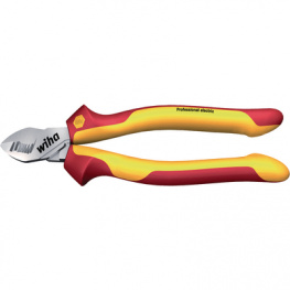 34744, Губцевый; изолированные,бокорезы,для резки; сталь; 200мм; 1кВAC, Wiha