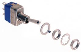 11139A, Toggle switch on-off-on 1P, APEM