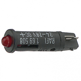 1.69.508.804/0000, LED Indicator red 24...28 VDC, RAFI