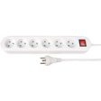 KF-DB-06K-W1 Outlet strip 6 DK Protective contact 1.5 m