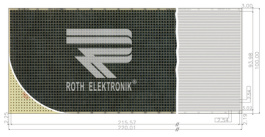 RE510-S2, Laboratory card CEM3 heat tin-plated, Roth Elektronik