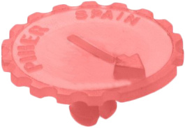 5371 RED, Ручка; регулировочное колесо; красный; O16мм; Назначение: PT15N, Piher