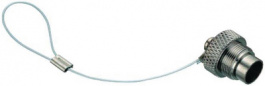 08 0350 000 001, Protection cap for cable socket, Binder