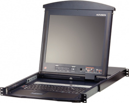 KL1508AM, LCD KVM switch, 8-port VGA USB PS/2, CH, Aten