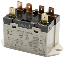 G7L-2A-TUB 48DC, Industrial Relay 48 VDC 1.9 W, Omron