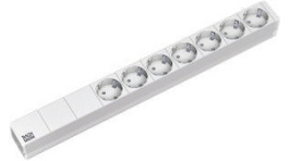 333.406, Power distribution unit, Mains Filter, 7xF (CEE 7/3), 2 m, Bachmann