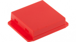 RND 455-00349, Plastic enclosure 80 x 80.6 x 23.5 mm red ABS IP 00, RND Components