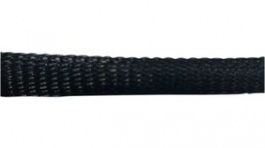 RND 465-00744, Braided Cable Sleeves Black 12 mm, RND Cable