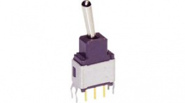 A19AB, Subminiature Toggle Switch ON-OFF-(ON) 1CO, NKK Switches (NIKKAI, Nihon)