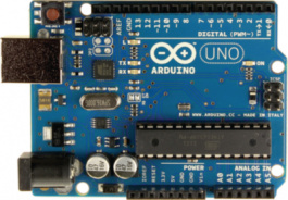 A000066, Microcontroller board, Uno ATmega328, Arduino