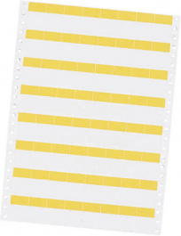 51*36 YL, Yellow cable markers, 51x36mm, -