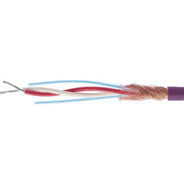 GAC-2 (AES-EBU) PURPLE, Audio cable&nbsp;&nbsp; 1 x 2x0.19 mm2 Purple, Gotham
