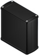 TEKAM 31L.9 Profile housing black 110 x 106 x 46 mm ABS/PC
