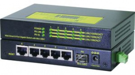 21.13.1159, Switch DIN Rail Gigabit, 5x 10/100/1000 1x SFP Managed, Roline