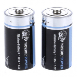 GLR14A [2 шт], Primary battery 1.5 V LR14/C PU=2p., Nordic Power