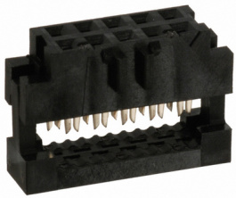89947-710LF, Socket Minitek 10P, FCI (Amphenol FCI, AFCI))