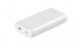 BPB002BTWT, Powerbank, 20Ah, USB A Socket/USB C Socket, White, BELKIN