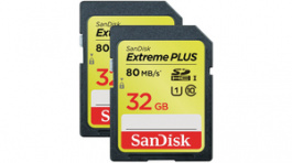 SDSDXS-032G-X46, Extreme Plus SDHC card 32 GB, Sandisk
