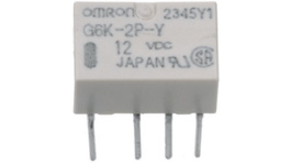 G6K-2P-Y DC24 BY OMR, Signal Relay 24 VDC 5220 Ohm 100 mW THD, Omron