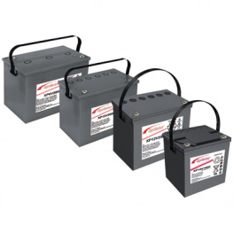 XP12V2500, Lead-Acid Battery, 12 V 69.5 Ah, Exide