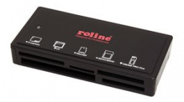 15.08.6248, USB Multi Card Reader, CompactFlash/SDHC/SDXC/microSD/MS/MS PRO Duo/MMC/MMC+, Roline