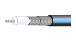 ENVIROFLEX 178 D [100 м], Coaxial Cable RG-178D Radox® 2.45mm 50Ohm Copper-Plated, Silver-Plated Steel Blue 100m, Huber+Suhner