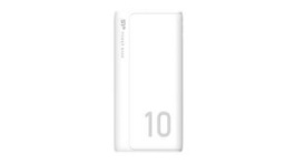 SP10KMAPBKGP150W, Powerbank, Li-Po, 10Ah, USB A Socket, White, Silicon Power