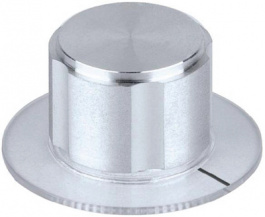 5572.6110, Rotary knob with disc aluminium 20 mm, Mentor