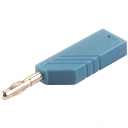 LAS N WS BLAU / BLUE, Plug diam. 4 mm Blue CAT I, SKS Kontakttechnik