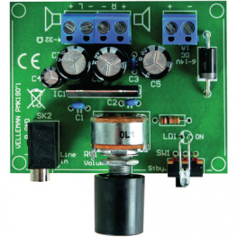 MK190, 2x5 W MP3 amplifier, Velleman