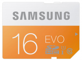 MB-SP16D/EU, Карта SDHC EVO 16 GB, Samsung