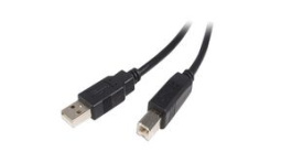USB2HAB3M, USB Cable USB-A Plug - USB-B Plug 3m USB 2.0 Black, StarTech