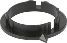 332.101, Nut cover with arrow red 20 mm, Mentor