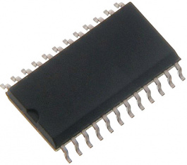 DS2490S+, Микросхема с интерфейсом USB на 1 провод SO-24, MAXIM INTEGRATED
