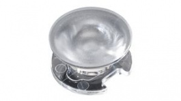 CA13498 EMILY-WWW, Lens Assembly, Black / Clear, 26 x 13.4mm, Round, 60°, LEDIL