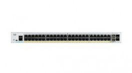C1000-48P-4X-L, PoE Switch, Managed, 1Gbps, 370W, PoE Ports 48, Fibre Ports 4, SFP+, Cisco Systems