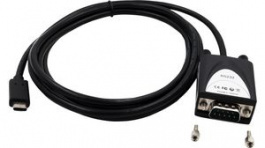 EX-2311-2, USB 2.0 (C-Connector) - 1S Serial RS232 Male 1.8m Cable (FTDI Chip-Set), Exsys