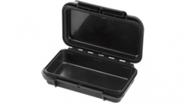 RND 550-00090, Waterproof Case, black 175 x 115 x 47 mm, Polypropylene, RND Lab