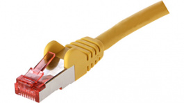 PB-SFTP6-3-Y-T, Patch cable Cat.6 S/FTP 3.00 m, Maxxtro