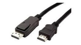 11.99.5779, Video Cable, DisplayPort Plug - HDMI Plug, 1920 x 1080, 15m, Value